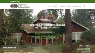 
                            1. Pediatricians serving Oregon City