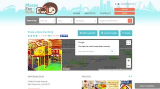 
                            10. Peek-a-Boo Factory 2 West Portal Avenue, San ... - Places For Kids