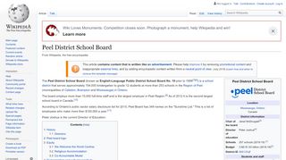 
                            8. Peel District School Board - Wikipedia