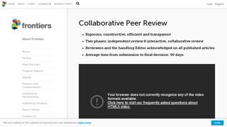 
                            3. Peer Review - Frontiers