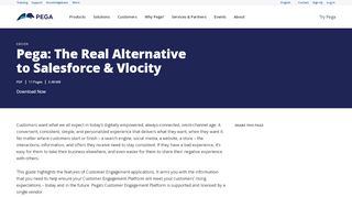 
                            5. Pega: The Real Alternative to Salesforce & Vlocity | Pega