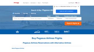 
                            4. Pegasus Airlines | Book Flights and Save - Alternative Airlines