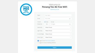 
                            6. Penang Yes 4G Free WiFi