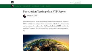 
                            2. Penetration Testing of an FTP Server - Shahmeer Amir