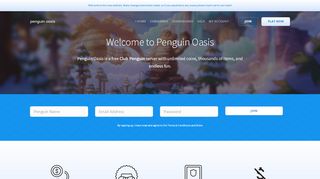 
                            9. Penguin Oasis | Club Penguin Server