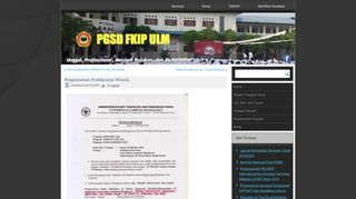 
                            8. Pengumuman Pembayaran Wisuda – PGSD FKIP ULM - pgsd@unlam