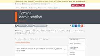 
                            3. Pension administration | Pensions | Privacy notice | …