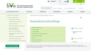 
                            8. Pensionskonto-online-Abfrage - bva.at