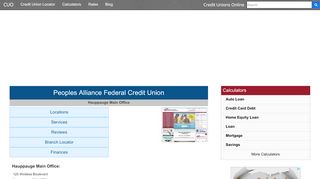 
                            2. Peoples Alliance Federal Credit Union - Hauppauge, NY