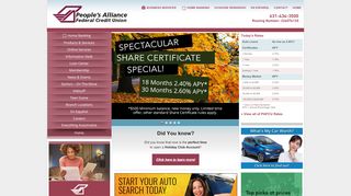 
                            1. People's Alliance Federal Credit Union | PAFCU
