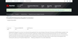 
                            8. PeopleSoft Enterprise eSupplier Connection - Red Hat Customer Portal