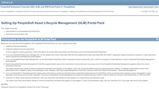 
                            6. PeopleSoft Enterprise Financials, ESA, ALM, and SCM Portal ...