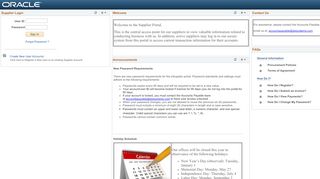 
                            10. PeopleSoft Supplier Portal