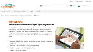 
                            6. PEPconnect - Siemens Healthineers USA