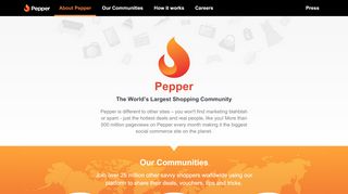 
                            2. Pepper.com - The World’s Largest Shopping …