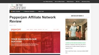 
                            7. Pepperjam Affiliate Network Review - onemorecupof-coffee.com