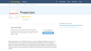 
                            8. Pepperjam Reviews | Affiliate Networks Companies | Best ...