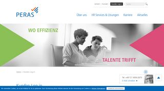 
                            10. Peras GmbH - Personalwirtschaft: Kunden-Log-in