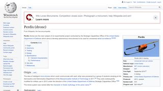 
                            8. Perdix (drone) - Wikipedia