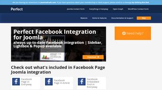 
                            8. Perfect Facebook Integration for Joomla | Lightbox & popup ...