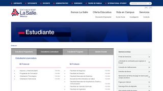 
                            2. Perfil Estudiante | Universidad La Salle, Ciudad de México