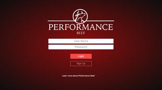 
                            2. Performance Beef