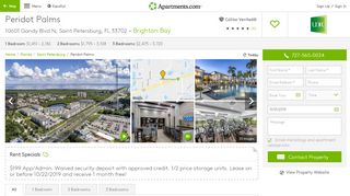 
                            1. Peridot Palms Apartments - Saint Petersburg, FL | Apartments ...