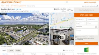 
                            5. Peridot Palms - Saint Petersburg, FL | Apartment Finder