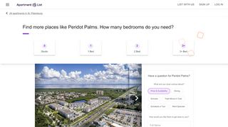 
                            4. Peridot Palms - St. Petersburg, FL apartments for rent