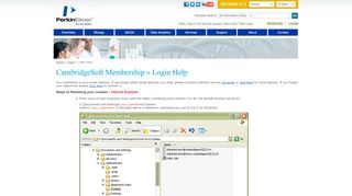 
                            1. PerkinElmer Informatics Login – Login Help - CambridgeSoft