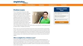 
                            3. Perkins Loans: school-based student loans | SimpleTuition