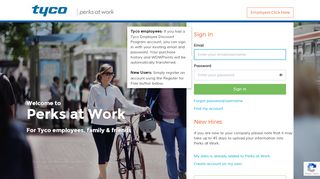 
                            4. Perks at Work For Tyco employees, family & friends - Sign In ...