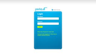 
                            1. PerksPlus - Login