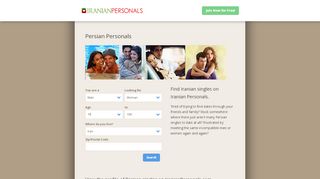 
                            2. Persian Personals - IranianPersonals.com