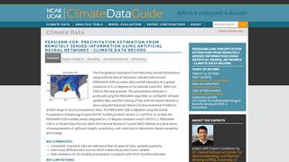 
                            5. PERSIANN-CDR: Precipitation Estimation from Remotely ...