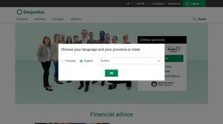 
                            9. Personal and business financial services | Desjardins