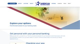 
                            3. Personal Banking | American National Bank