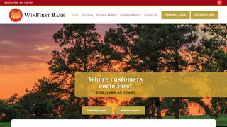 
                            8. Personal Banking ⋆ Business Banking ⋆ WinFirst Bank ...