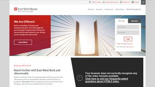 
                            7. Personal Banking, Business Loans, and ... - East West Bank