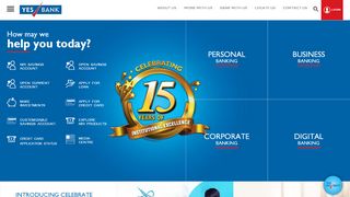 
                            4. Personal Banking & Corporate Banking Services in India – YES BANK