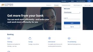 
                            4. Personal Banking Landing Page | Enterprise Bank & Trust