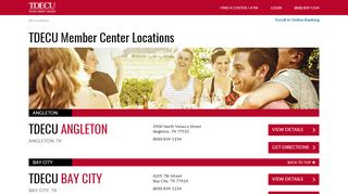 
                            5. Personal Banking Near Me - TDECU Member Center Locations