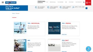 
                            9. Personal Banking - Yes Bank