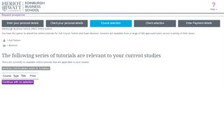 
                            7. Personal Details - Edinburgh Business School