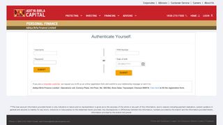 
                            4. Personal Finance - ABFL Portal - Aditya Birla Capital