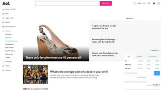 
                            4. Personal Finance - News and Advice from AOL Finance