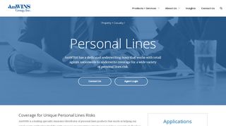 
                            5. Personal Lines Insurance | AmWINS