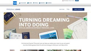 
                            6. Personal Loan - American Express