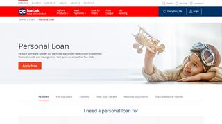 
                            1. Personal Loan - Apply for Personal Loan Online ... - kotak.com