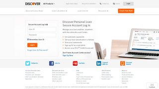 
                            10. Personal Loans - Secure Account Login | Discover